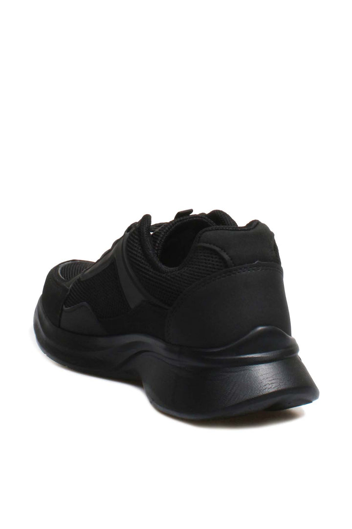 Men's Black Performance Athletic Sneakers - Wessi
