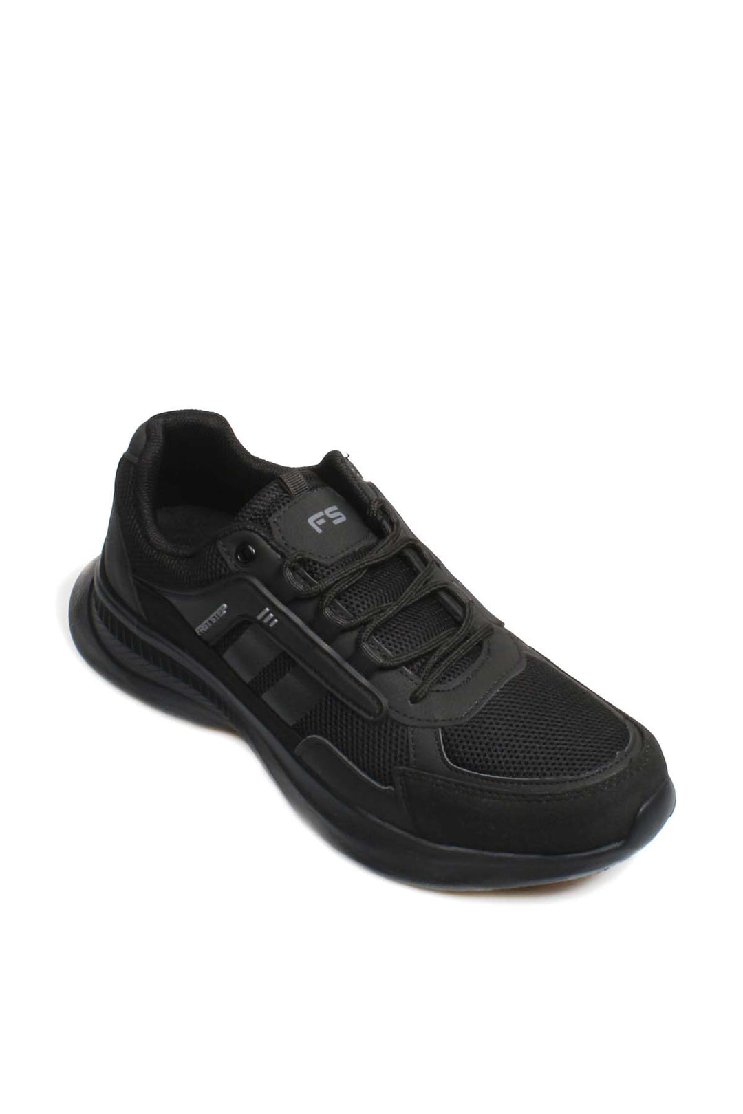 Men's Black Performance Athletic Sneakers - Wessi