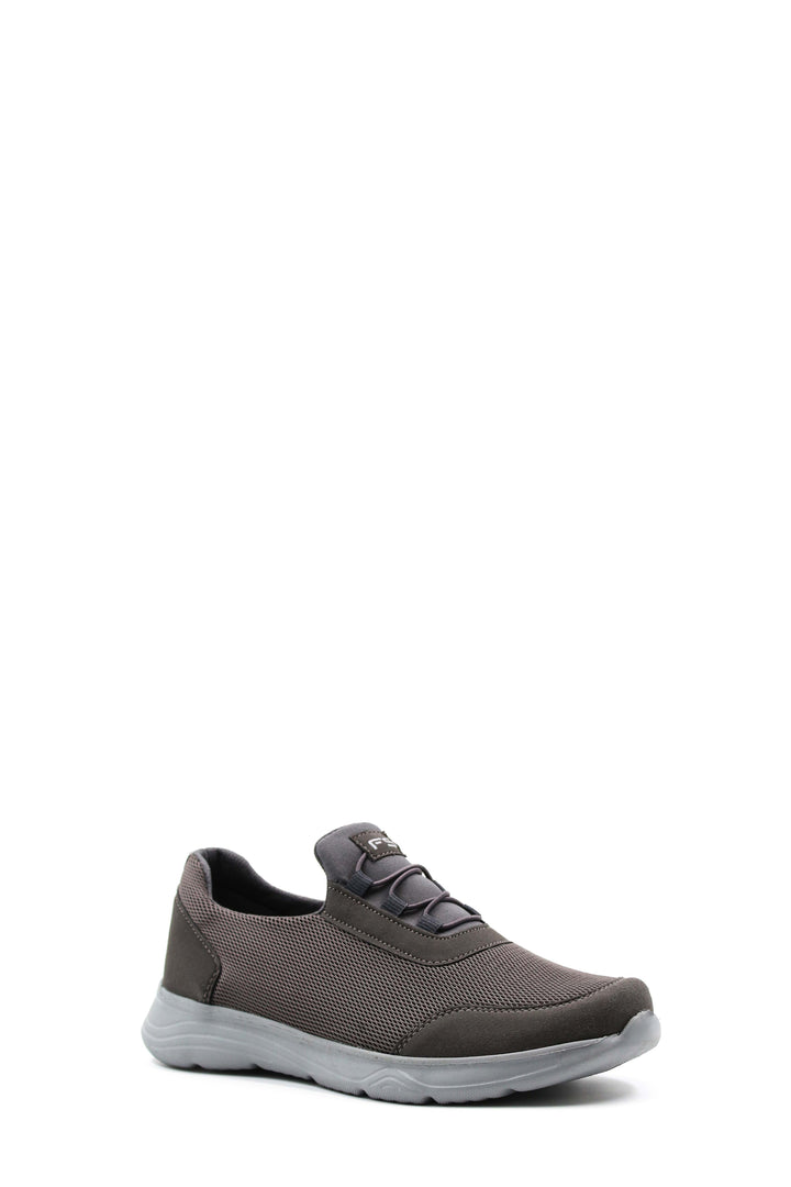 Men's Grey Slip-On Walking Shoes - Wessi