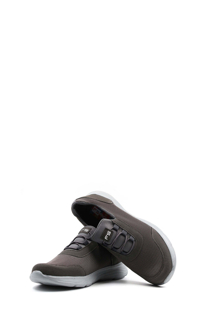 Men's Grey Slip-On Walking Shoes - Wessi