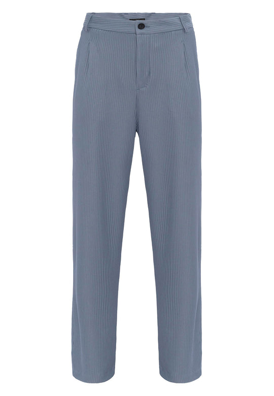 Pantaloni a coste indaco da uomo - Wessi