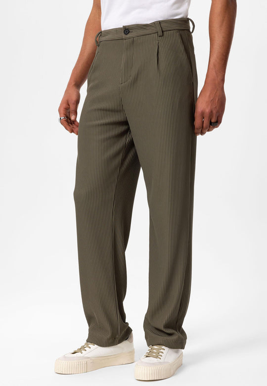 Pantalon côtelé kaki pour homme - Wessi