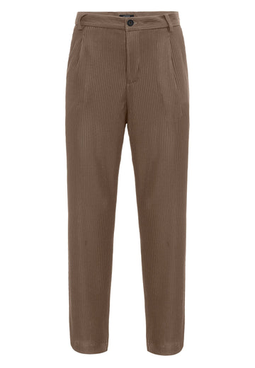 Men's Mink Ribbed  Pants - Wessi