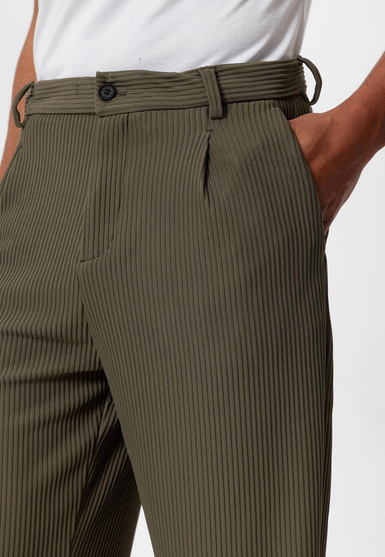 Pantalon côtelé kaki pour homme - Wessi