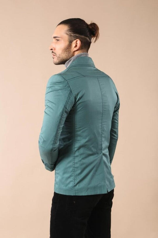 Зеленый хлопковый тренчкот - Wessi