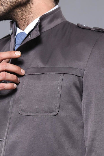 Giacca da uomo grigia | Wess