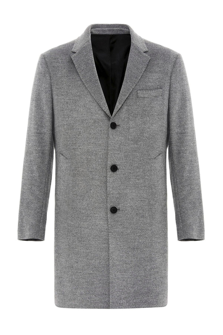Grey Пиджак Slim Fit с вырезом для мужчин - Wessi