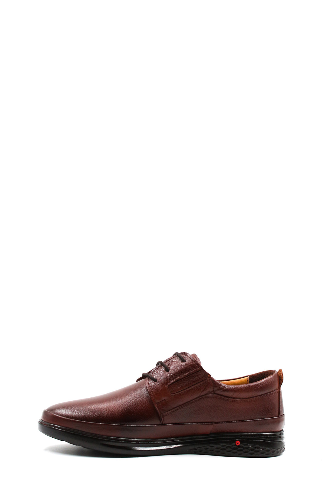 Stringate casual in pelle bordeaux-Wessi