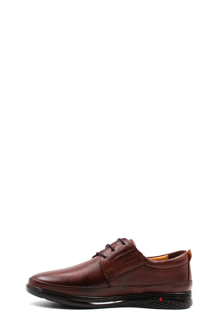 Stringate casual in pelle bordeaux-Wessi