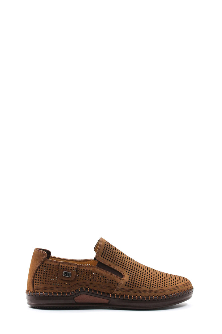 Mocassini slip-on perforati marroni-Wessi