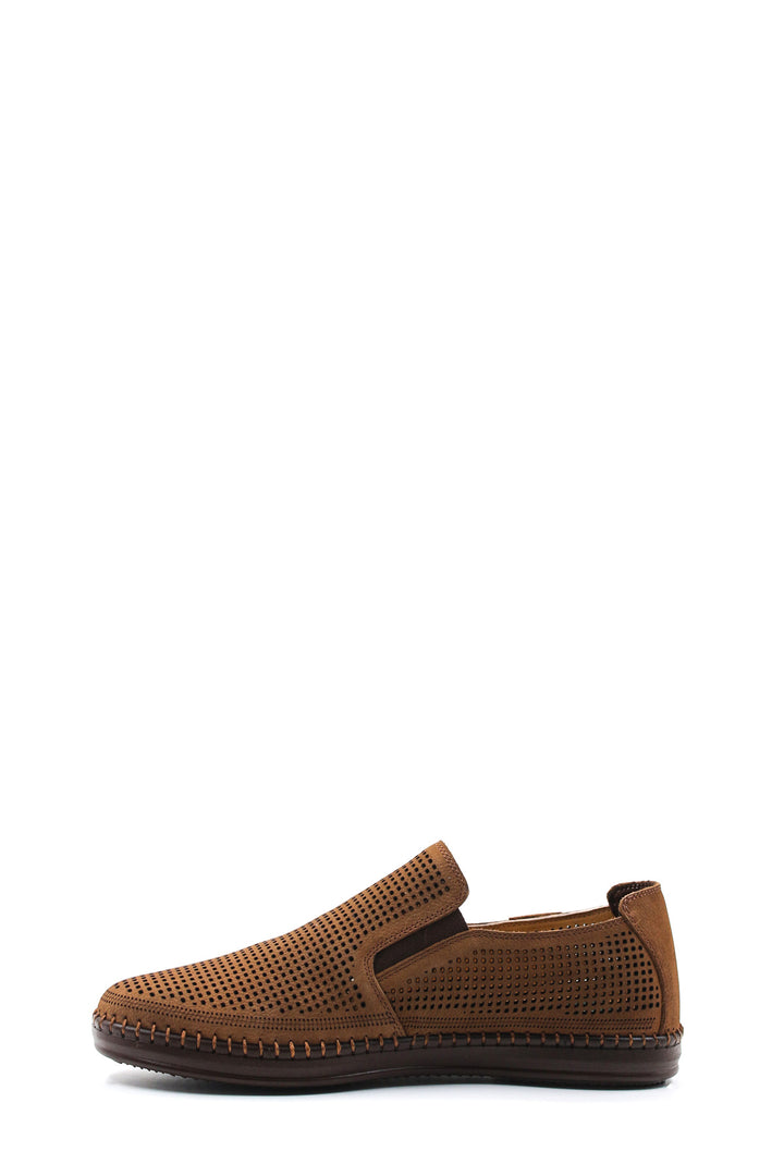 Mocassini slip-on perforati marroni-Wessi