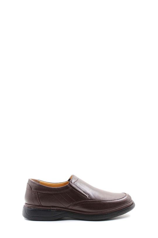 Mocassini slip-on in pelle marrone-Wessi