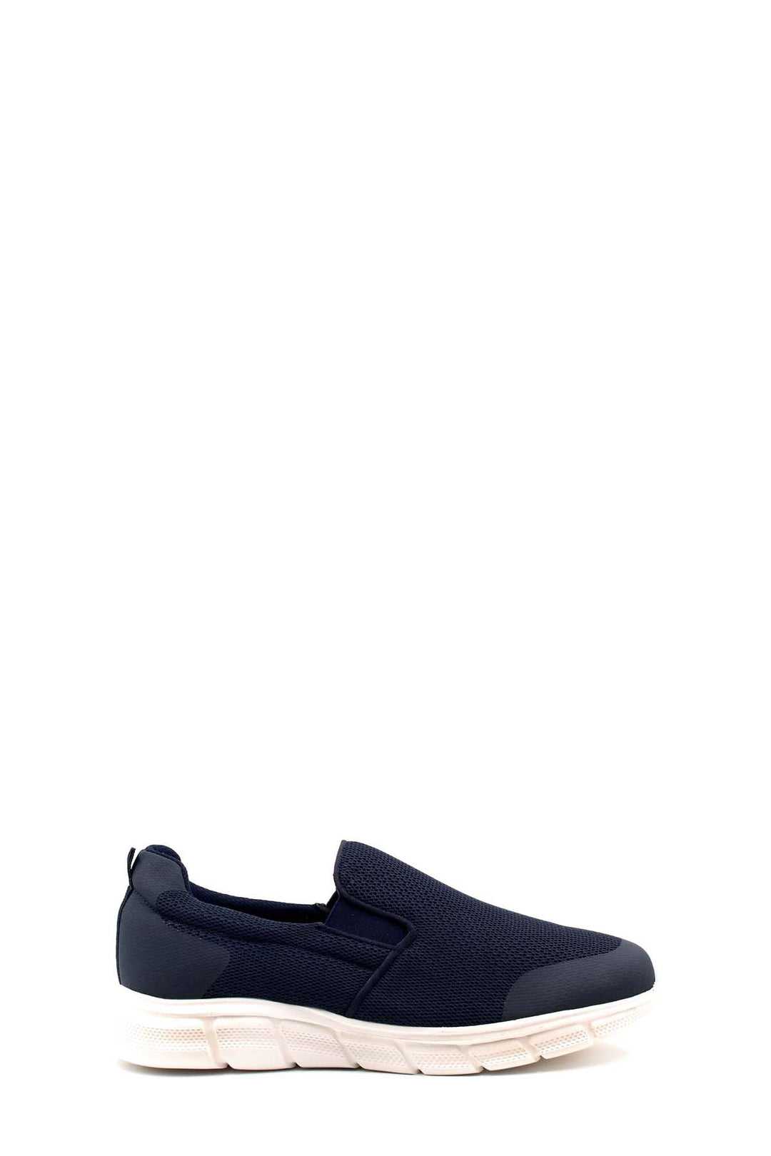 Men's Navy Slip-On Mesh Sneakers - Lightweight & Breathable - Wessi