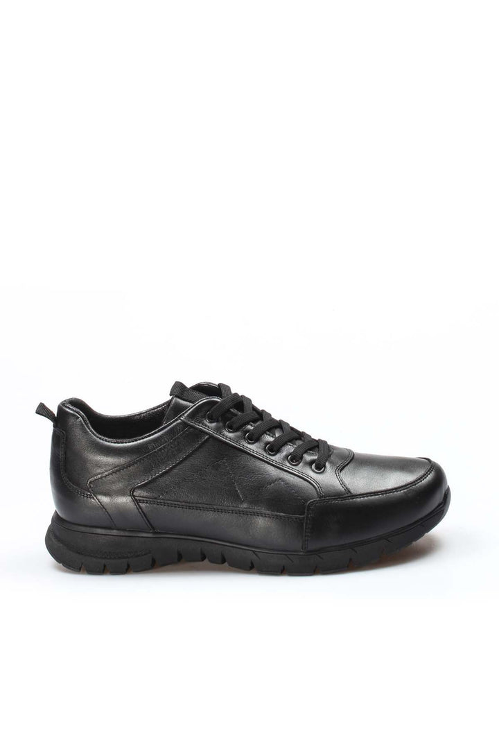 Sneakers da passeggio in pelle nera Wessi