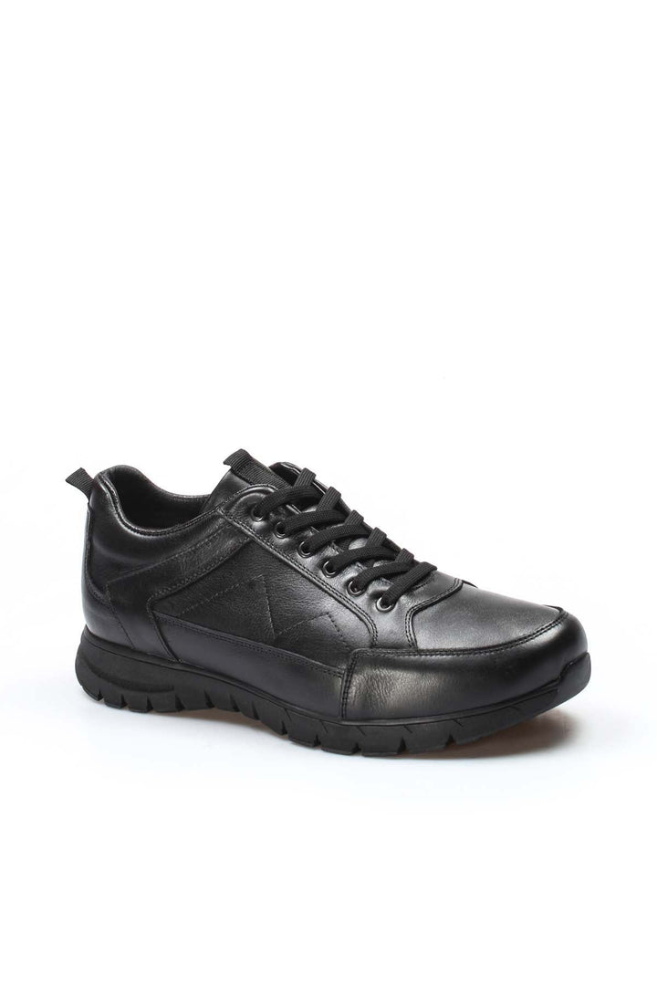 Sneakers da passeggio in pelle nera Wessi