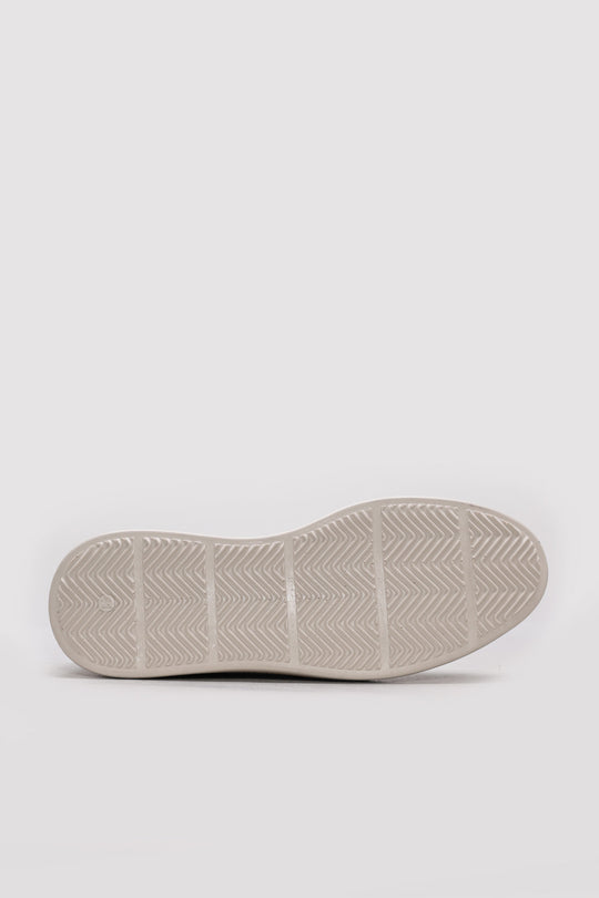 White Perforated Leather Slip-On Loafers for Men | Wessi