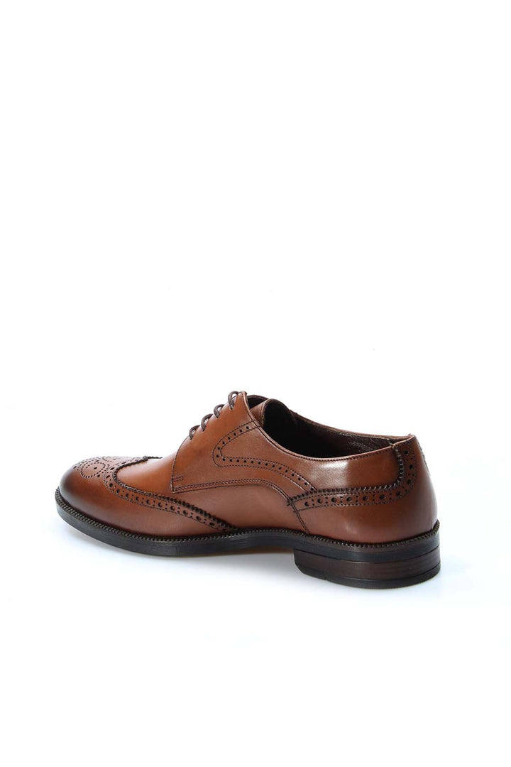 Brown Brogue Leather Oxford Wessi