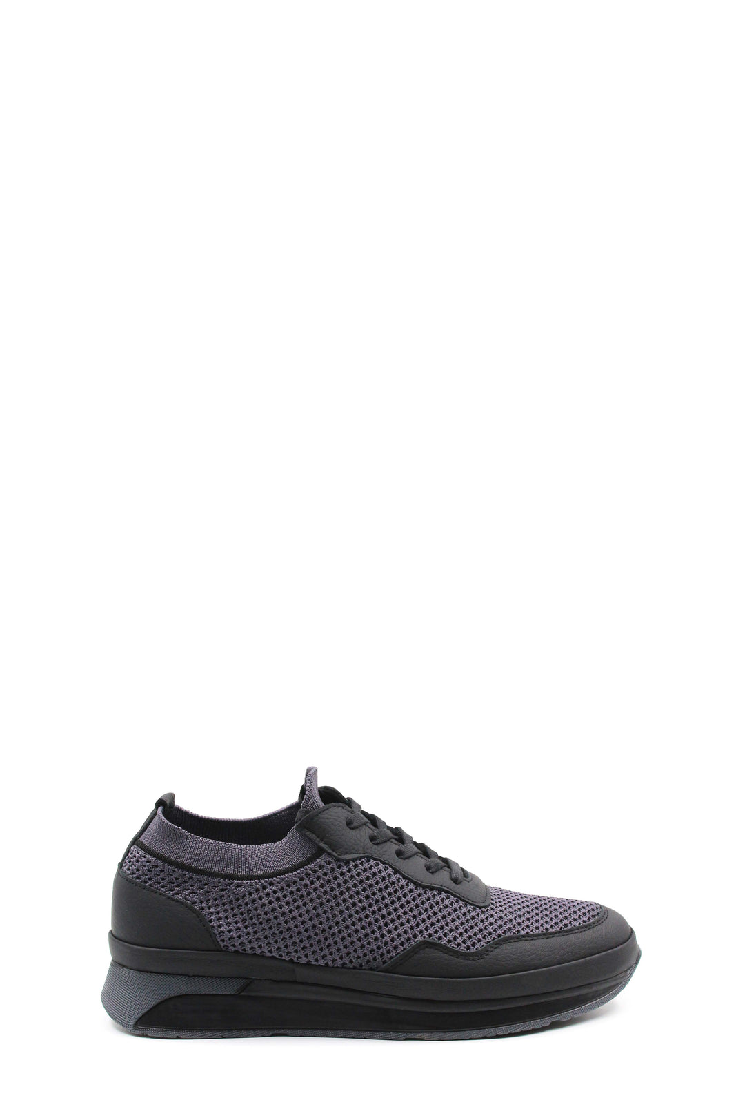 Black Mesh Knit Sneakers Wessi