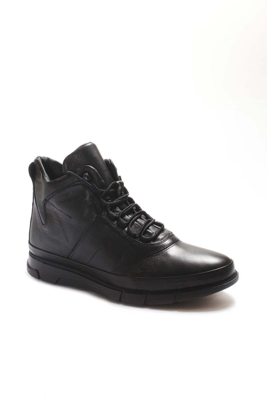 mens fur lined dress boots FUR-LINED 80179 SOLLER (INCL. SHOE TREE) with a casual look and perfect for every occasion Men's Brown Leather Zip-Up Boots
