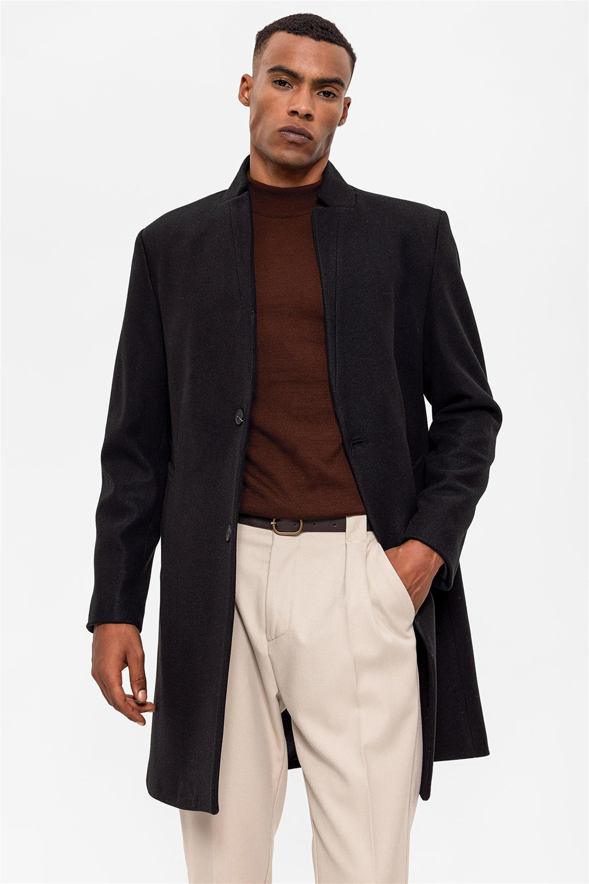 Black Judge Collar Men's Coat - Wessi – Wessi - Discover Diversity