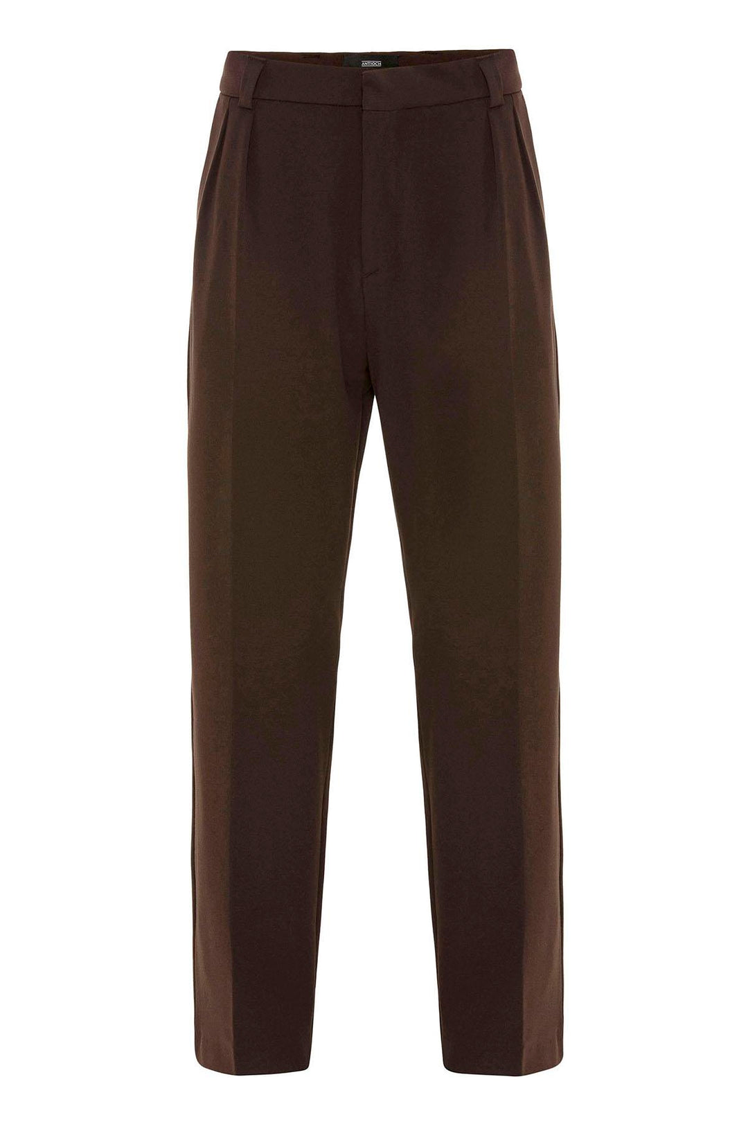 High Waist Pleated Relaxed Fit Baggy Men's Pants - Wessi