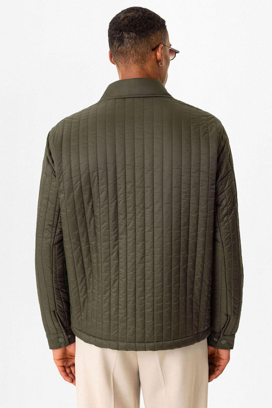 Veste légère matelassée pour homme en Khaki - Wessi