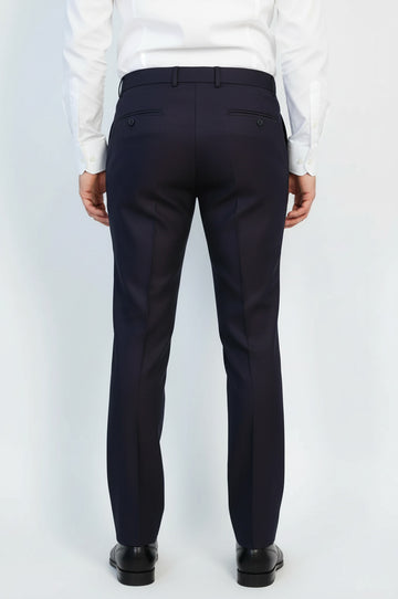 Deep Burgundy Slim Fit Dress Pants – Wessi