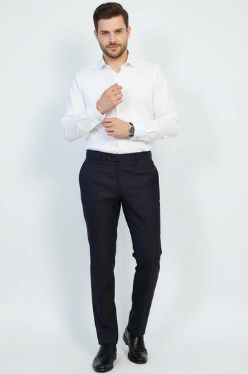 Deep Burgundy Slim Fit Dress Pants – Wessi