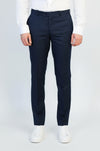 Classic Navy Slim Fit Dress Pants – Wessi