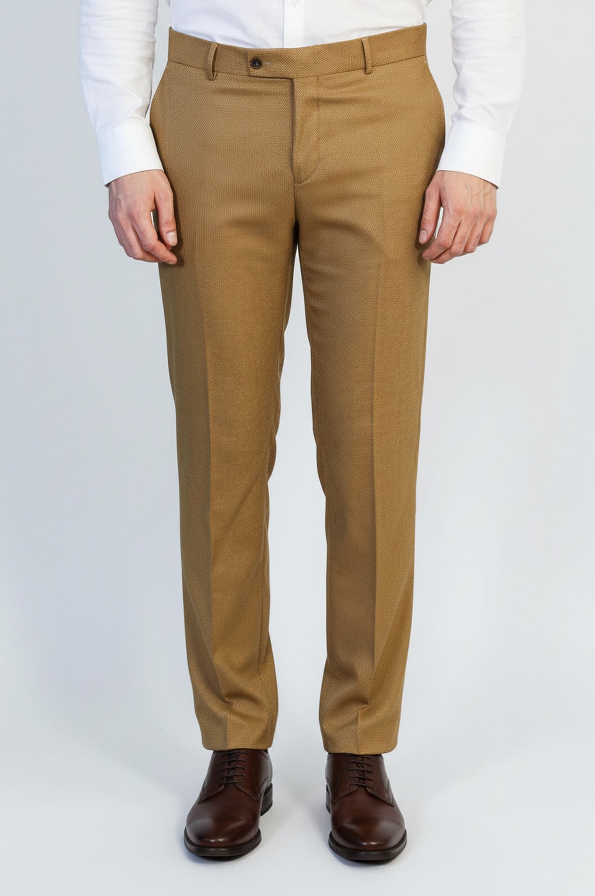 classic fit mens dress pants Camel - Men's Trousers | Wessi – Wessi algolia-block Silk satin slip dress wicking Sorbtek technology size:XXS/UK6