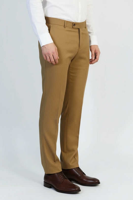 Camel Classic Fit Dress Pants – Wessi