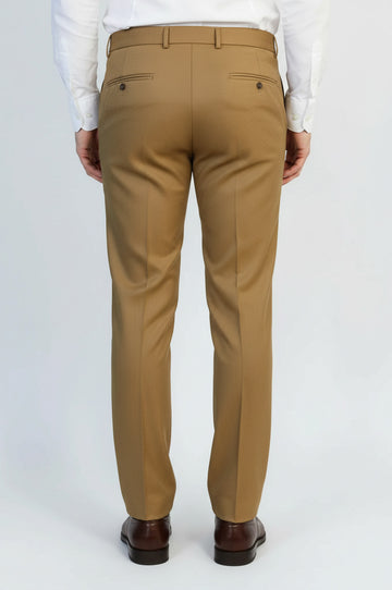 Camel Classic Fit Dress Pants – Wessi