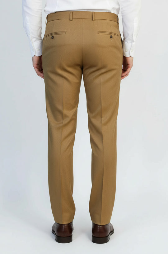 Camel Classic Fit Dress Pants – Wessi