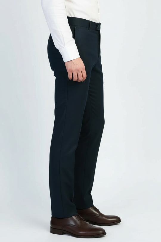 Emerald Green Classic Fit Dress Pants - Men's Trousers Emerald Green Classic Fit Dress Pants - Men's Trousers