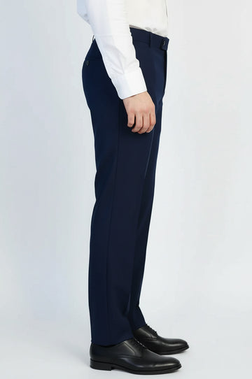Midnight Blue Slim Fit Dress Pants – Wessi