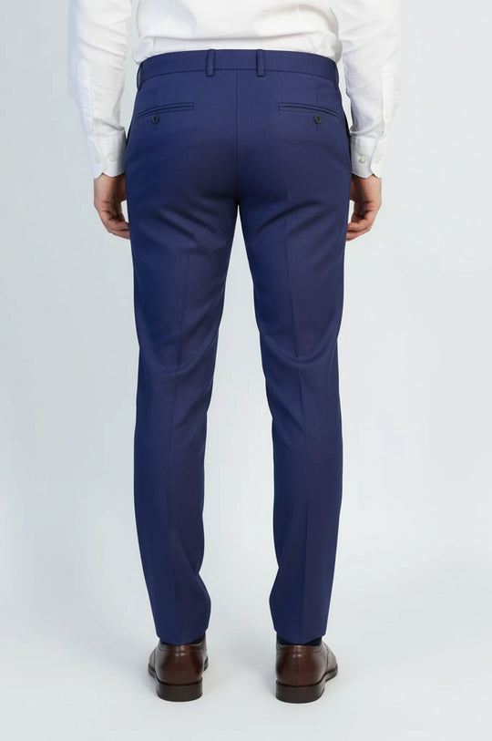 Navy Classic Fit Dress Pants – Wessi