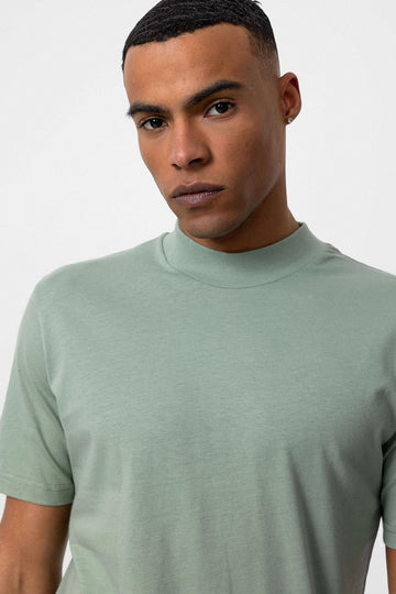 Men's Mint Slim Fit Basic T-Shirt - Wessi