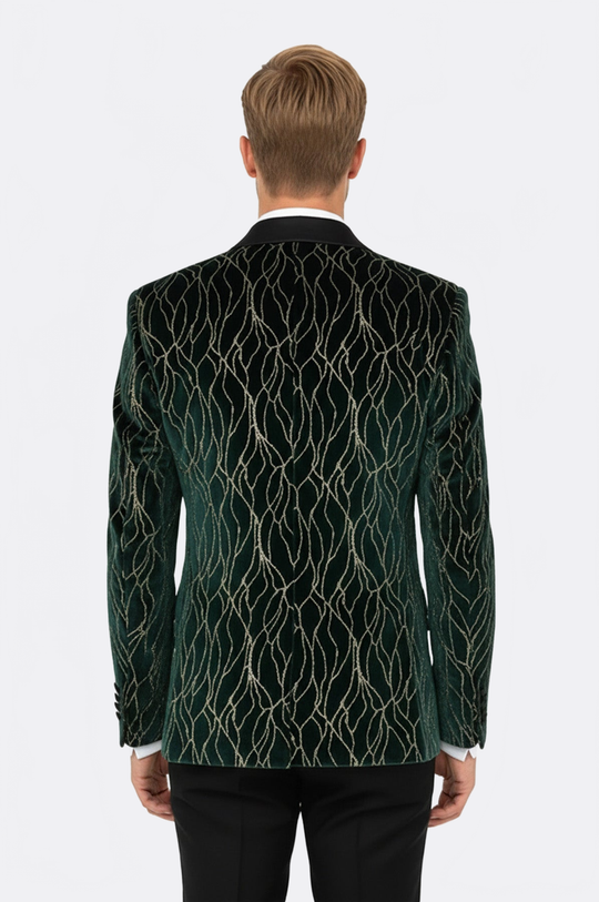 black and green formal dress mens Hisdern Non-iron Green Dress Shirt and Striped Tie M