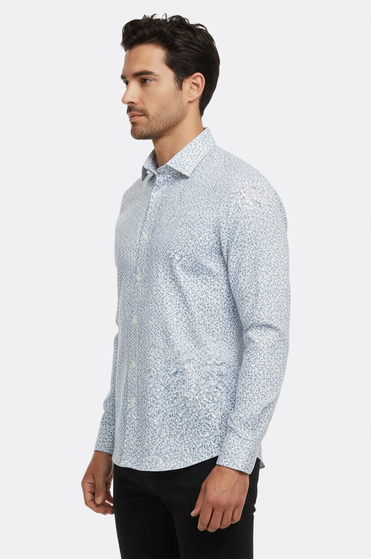 Chemise Homme Hawaïenne Chemise Hawaïenne Homme Imprimé Fleurs - Manches Longues Col Revers - Tissu Fluide Léger Printemps été Chemise Légère Respirante Chemise Homme Hawaïenne Chemise Hawaïenne Homme Imprimé Fleurs - Manches Longues Col Revers - Tissu Fluide Léger Printemps été Chemise Légère Respirante