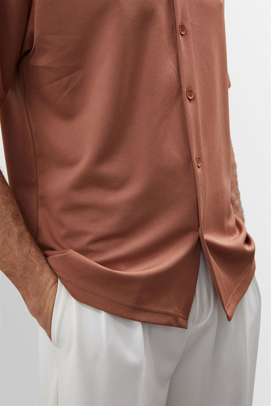 Camisa De Hombre Magellan Manga Larga Barton Creek Bone Brown | Magellan Tampico Camisa De Hombre Magellan Manga Larga Barton Creek Bone Brown | Magellan Tampico