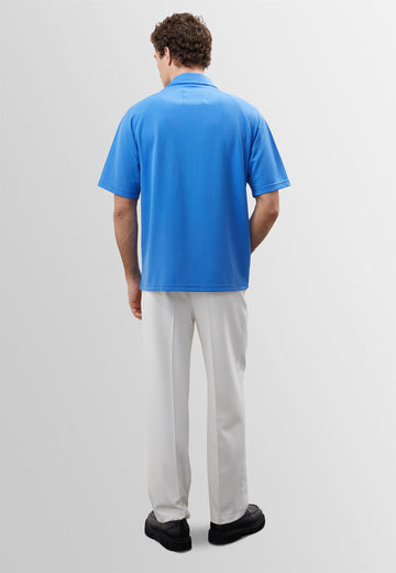 Men's Sax Oversize Short Sleeve  Shirt - Wessi