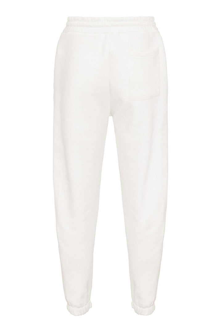 Men's Ecru Tracksuit with Elastic Legs - Wessi