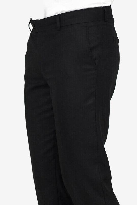 Pantalon uni noir pour homme - Wessi