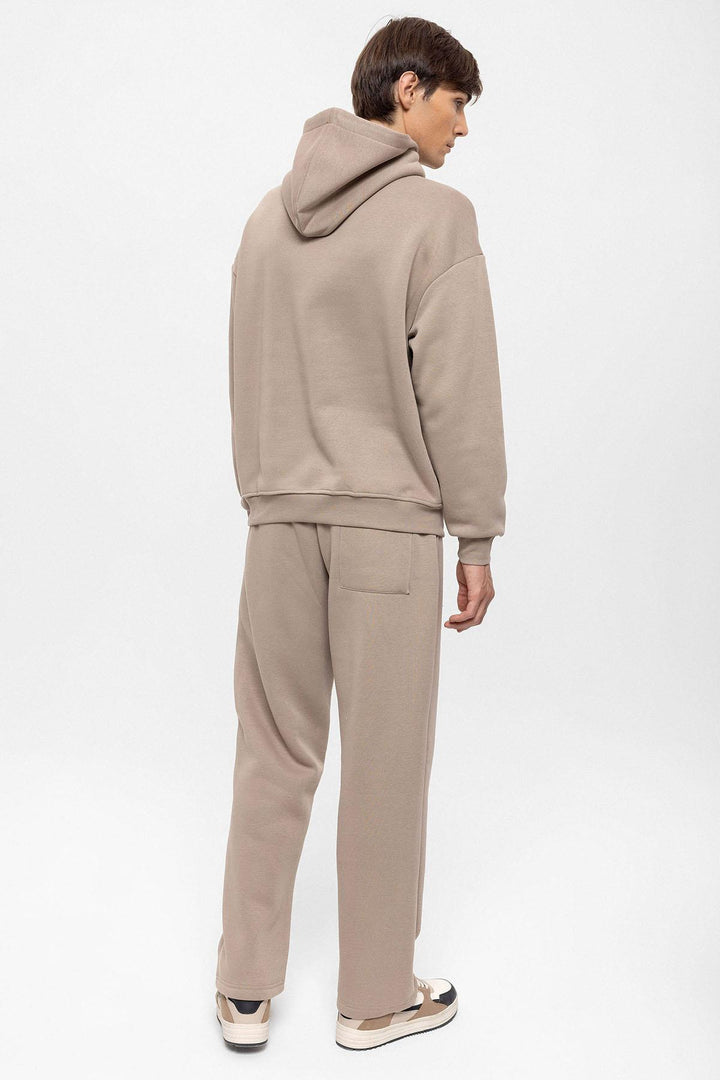 Men's Mink Regular Fit  Printed  Tracksuit Set - Wessi