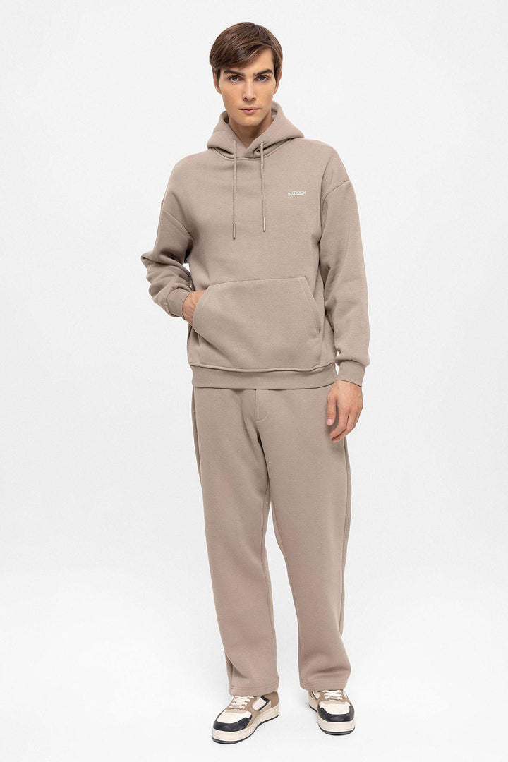 Men's Mink Regular Fit  Printed  Tracksuit Set - Wessi