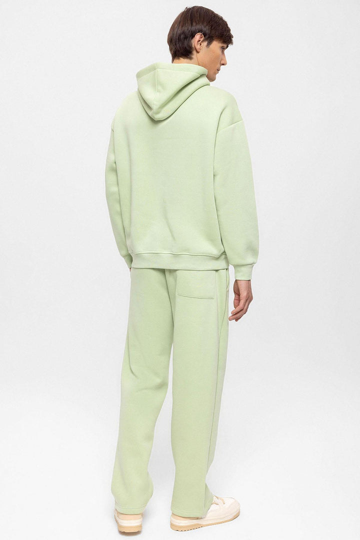 Men's Mint Regular Fit  Printed  Tracksuit Set - Wessi