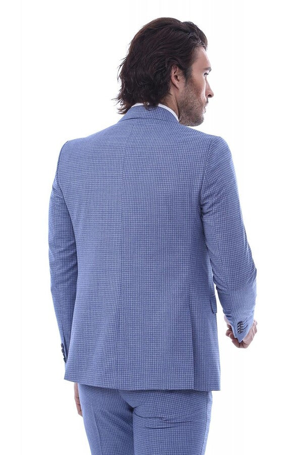 Блейзер с острым воротником на одной пуговице Костюм-три предмета - Wessi