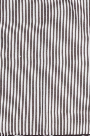 Écharpe rayée noire pour homme - Wessi