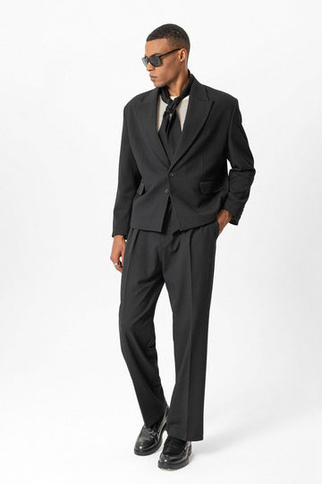 Black Пиджак приталенного кроя для мужчин - Wessi