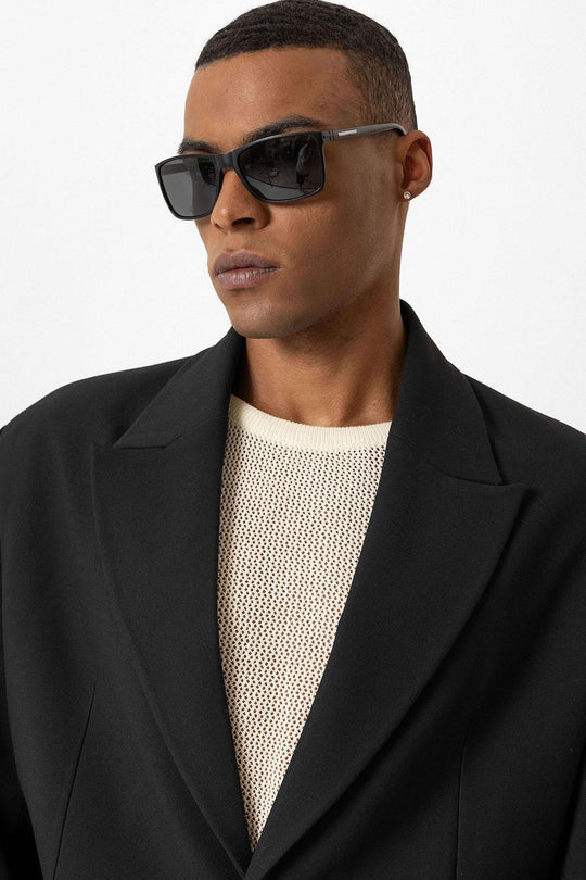 Black Пиджак приталенного кроя для мужчин - Wessi